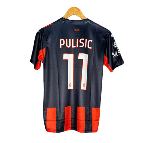 Ac Milan 2025-26 Home kit Pulisic Half sleeve