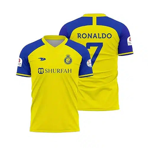 Al Nassr Home Ronaldo Kit 2022-23